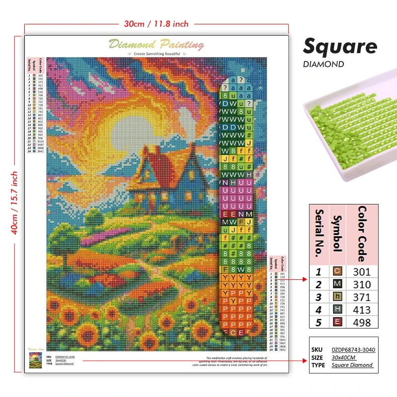 Anime Demon Slayer Diamond Pai - огляд і ціна 5D Diamond Painting Kit Full Drill