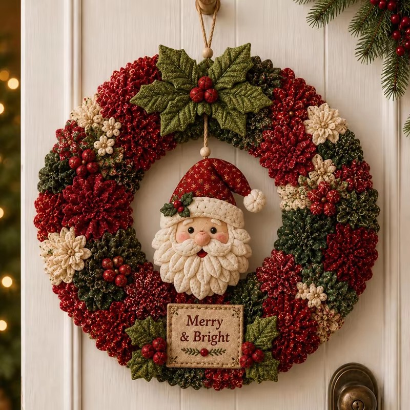 3D Christmas Fabric Poke Art K - огляд і ціна Sewing
