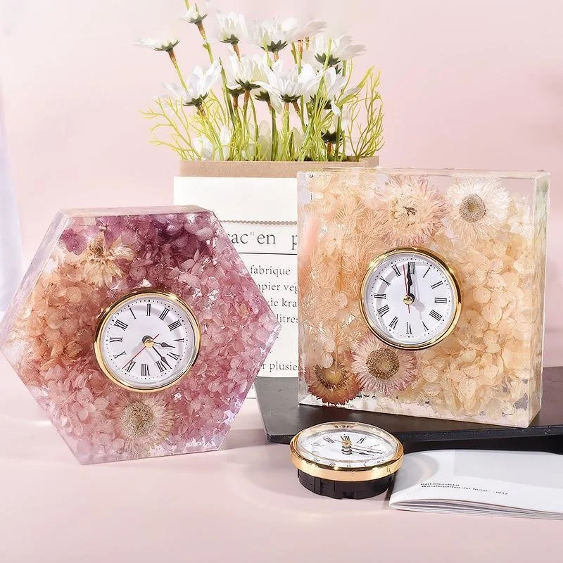Clock Ornament Set Silicone Mo - огляд і ціна Silicone Epoxy Resin Molds Set
