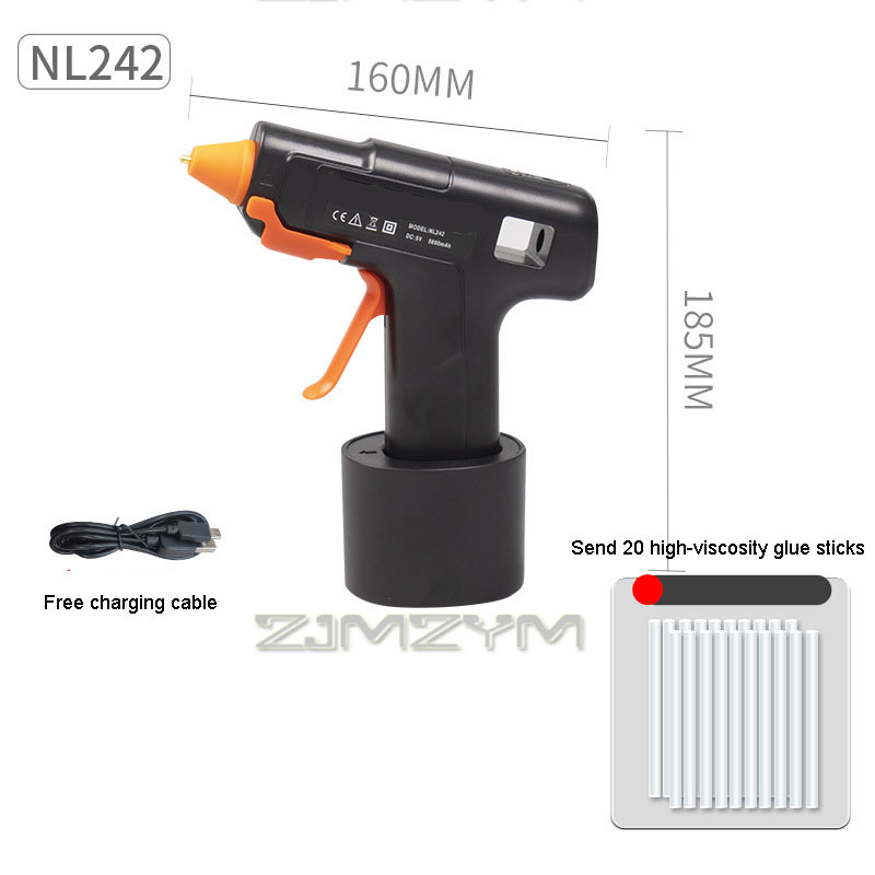 Quick Bonding Hot Melt Glue Gu - огляд і ціна Hot Melt Glue Gun Cordless