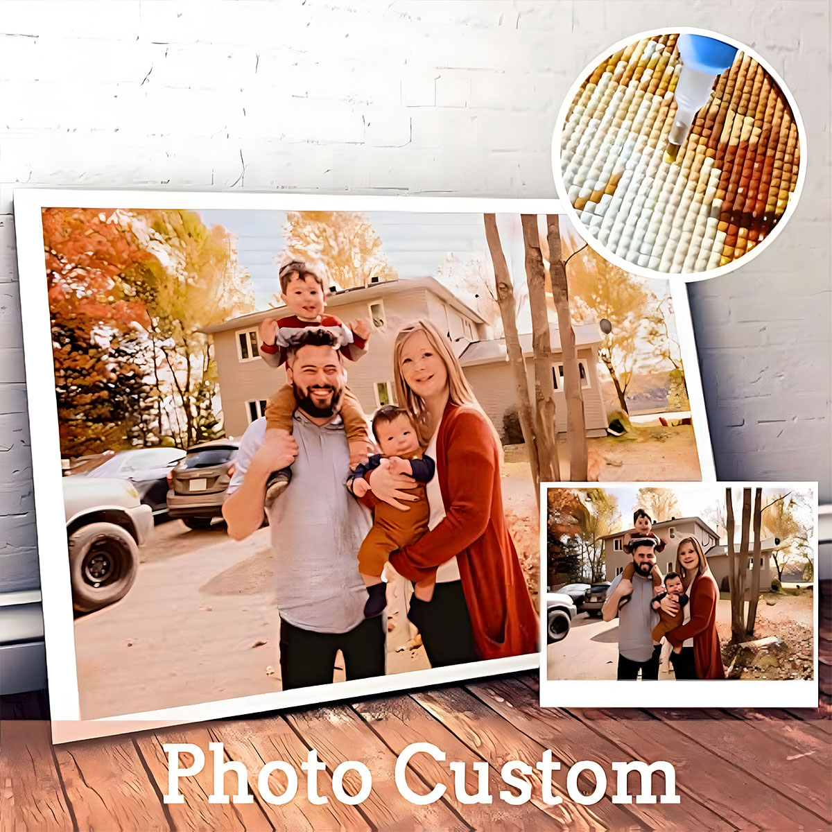 Custom Photo 5D Diamond Painti - огляд і ціна 5D Diamond Painting Kit Full Drill