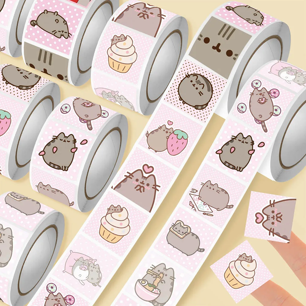 Hou 500pcs Pusheen Cartoon Cat - огляд і ціна Scrapbooking