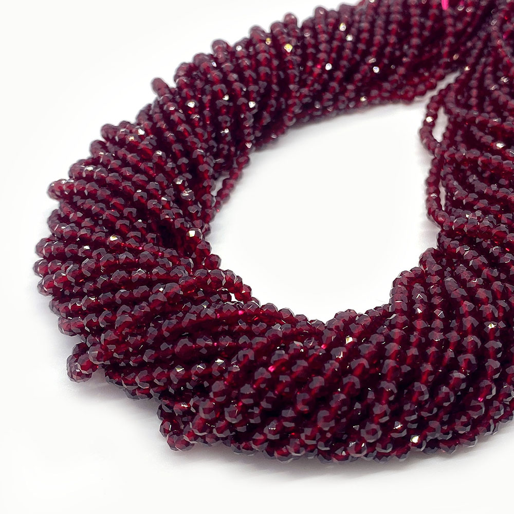 Natural Glass Spinel Stone Bea - огляд і ціна Glass Seed Beads 2Mm Jewelry Making