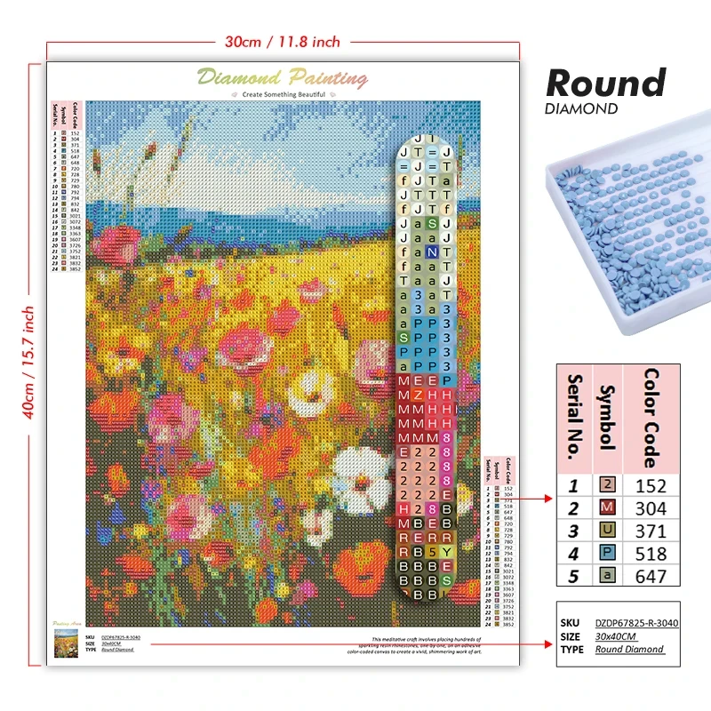 5D DIY Diamond Painting Kit Cr - огляд і ціна 5D Diamond Painting Kit Full Drill