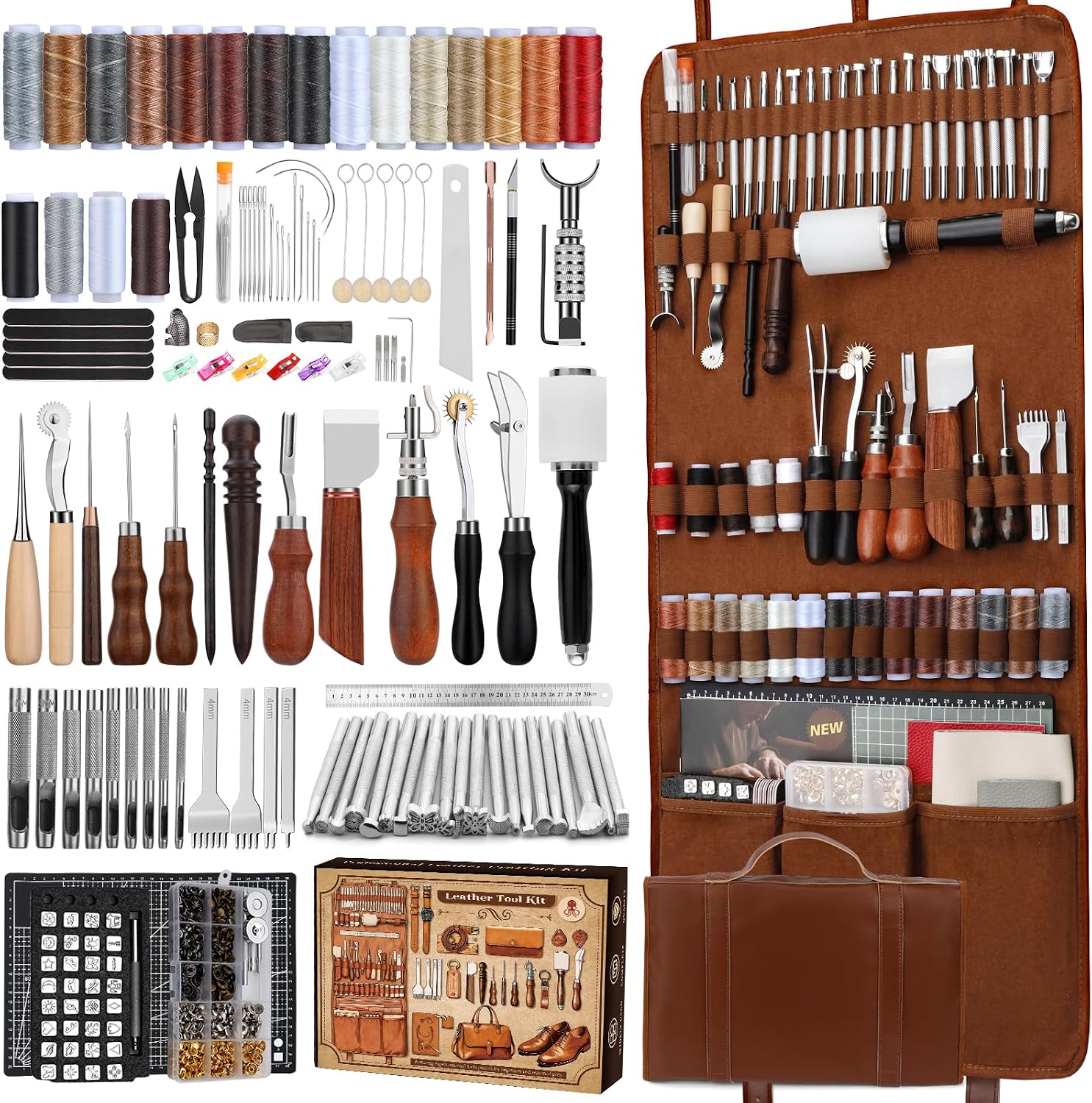 Leather Working Kit, Leather W - огляд і ціна Craft Tools