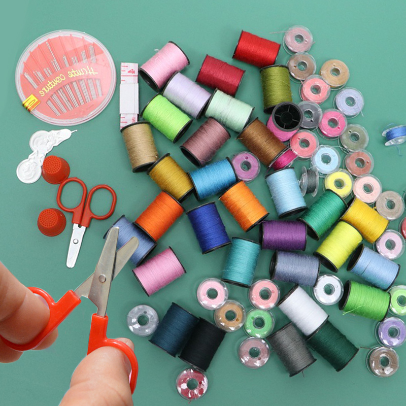 Sewing Kit Mini Manual Sewing  - огляд і ціна Cotton Embroidery Thread Skeins