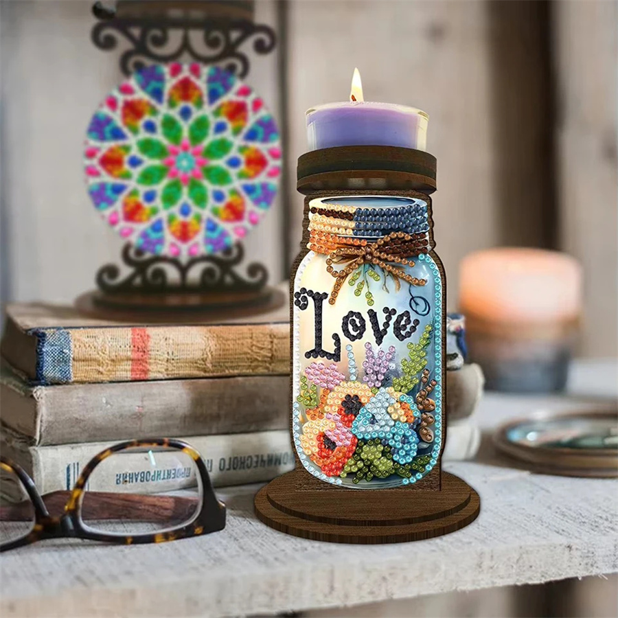 Love candle holder Halloween h - огляд і ціна Painting Supplies