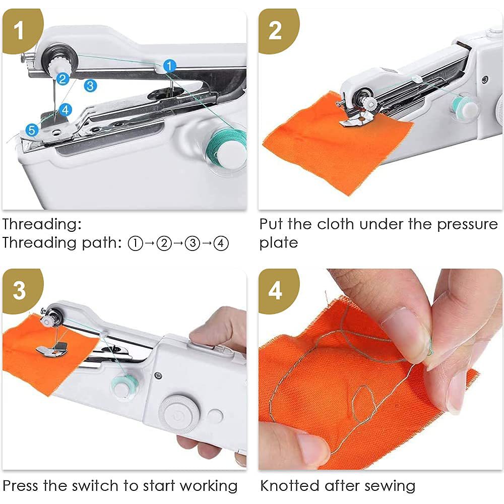 Mini Portable Handheld Sewing  - огляд і ціна Mini Electric Sewing Machine Handheld