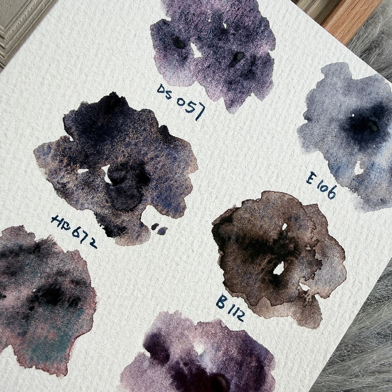 6 Colors 1ml White Night Colle - огляд і ціна Watercolor Paint Set Solid Pigment